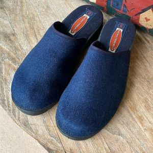 Blue Hill Trading Co. Blue Denim Clogs